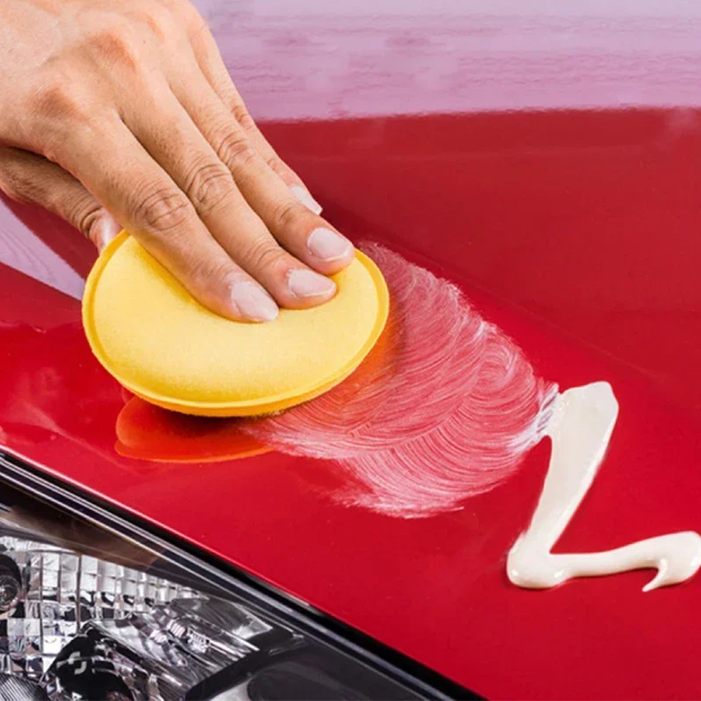 50pcs Round Car Ultra Soft Foa - Wax Applicator Pad บทวิจารณ์และราคา