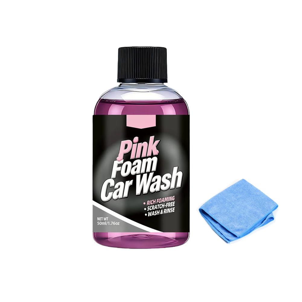 50ml Foam Car Wash Liquid Acti - Microfiber Towel Detailing บทวิจารณ์และราคา