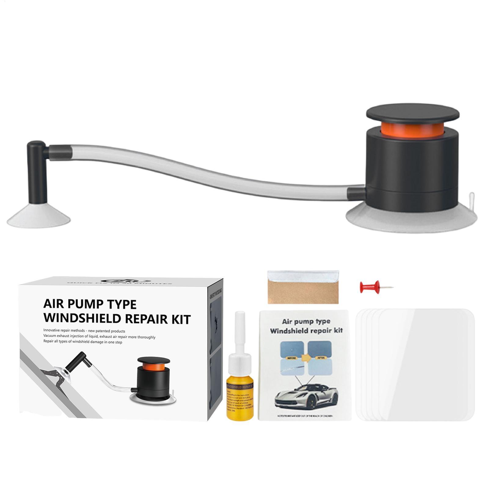 Windshield Repair Kit Automoti - Glass Cleaner Streak บทวิจารณ์และราคา