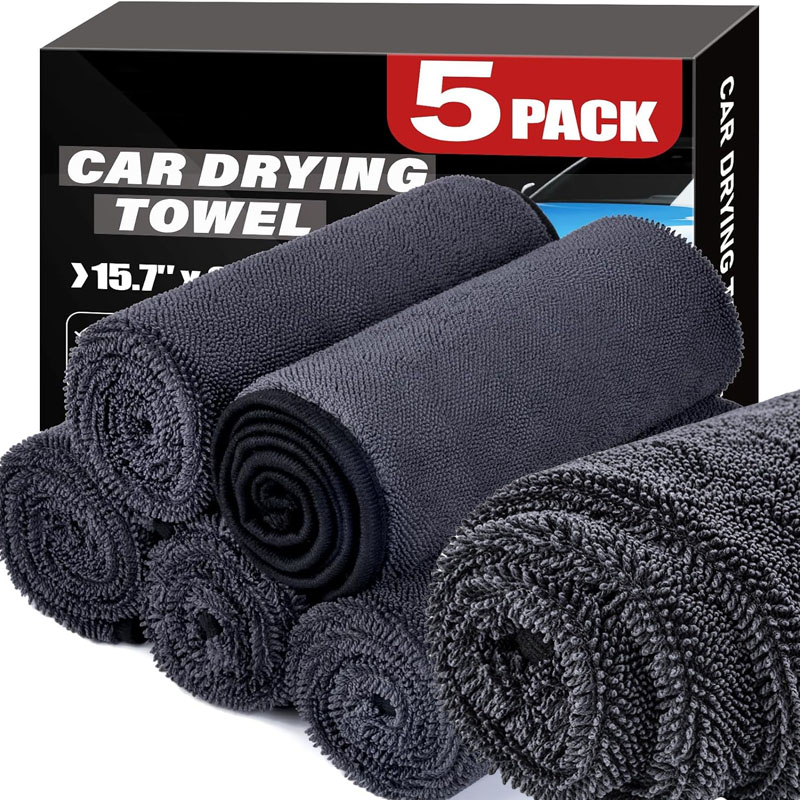 1/5pcs Heavy-Duty Car Towel 12 - Microfiber Towel Detailing บทวิจารณ์และราคา