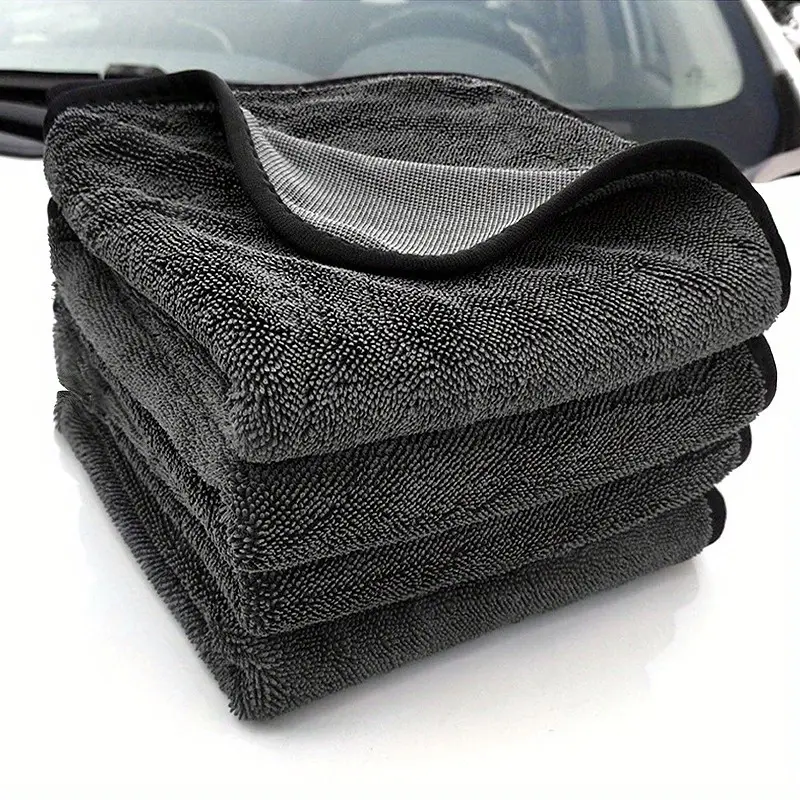 1/5pcs Heavy-Duty Car Towel 12 - Microfiber Towel Detailing บทวิจารณ์และราคา