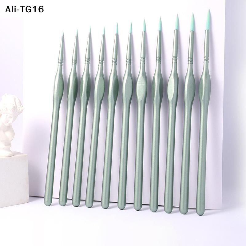 【B11】11Pc Miniature Detail Pai - Detailing Brush Set บทวิจารณ์และราคา