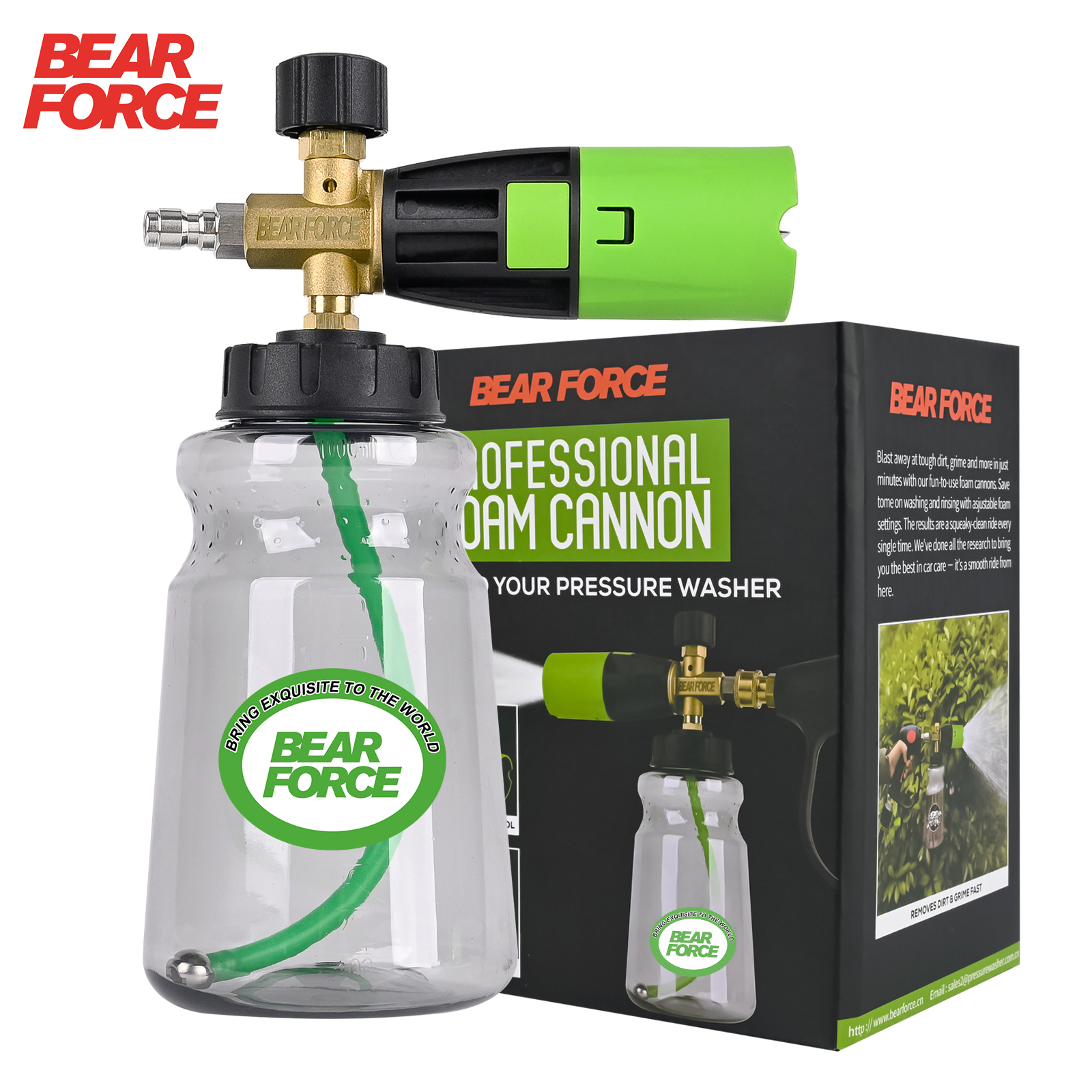 BEAR FORCE Innovative Pressure - Foam Cannon Car Wash บทวิจารณ์และราคา