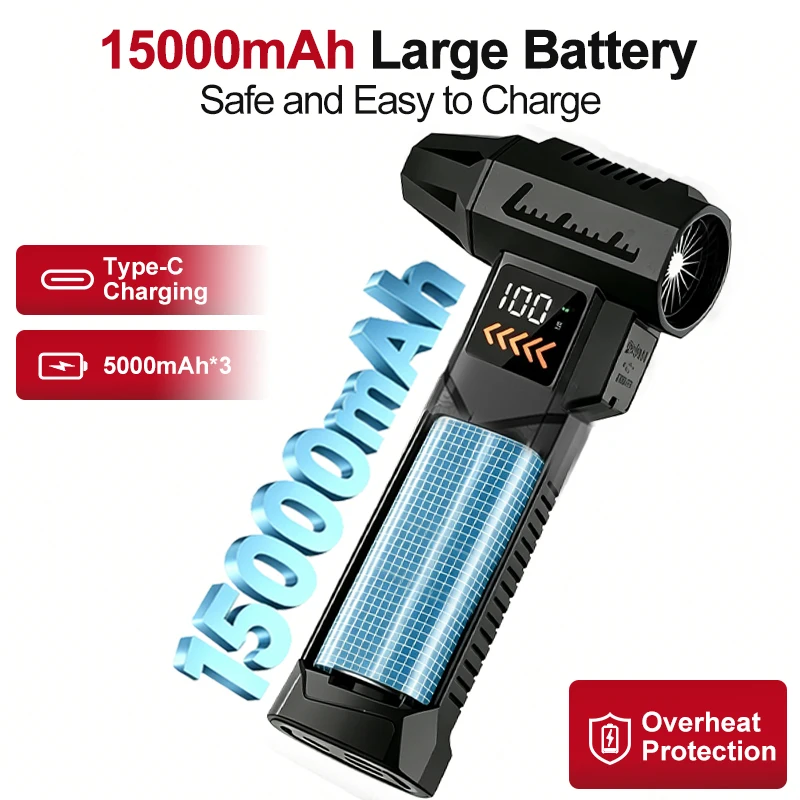 Super Powerful 2800000RPM Elec - Dryer Car Blower บทวิจารณ์และราคา