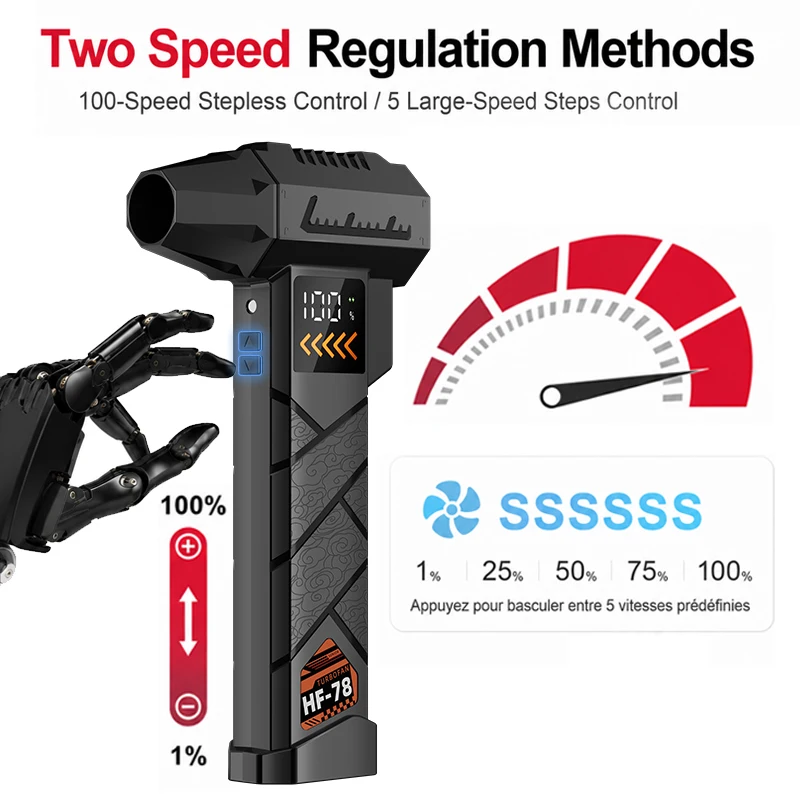 Super Powerful 2800000RPM Elec - Dryer Car Blower บทวิจารณ์และราคา