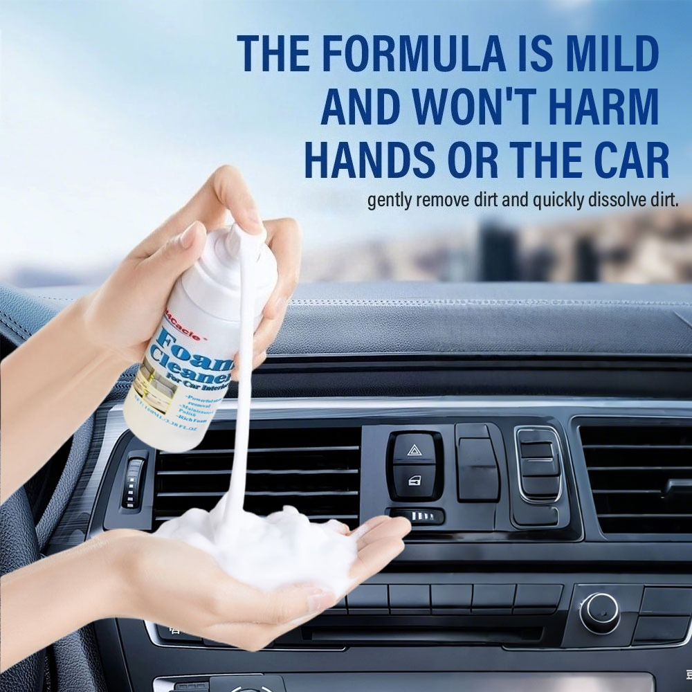Multi-Purpose Foam Cleaner Car - Leather Cleaner Interior บทวิจารณ์และราคา