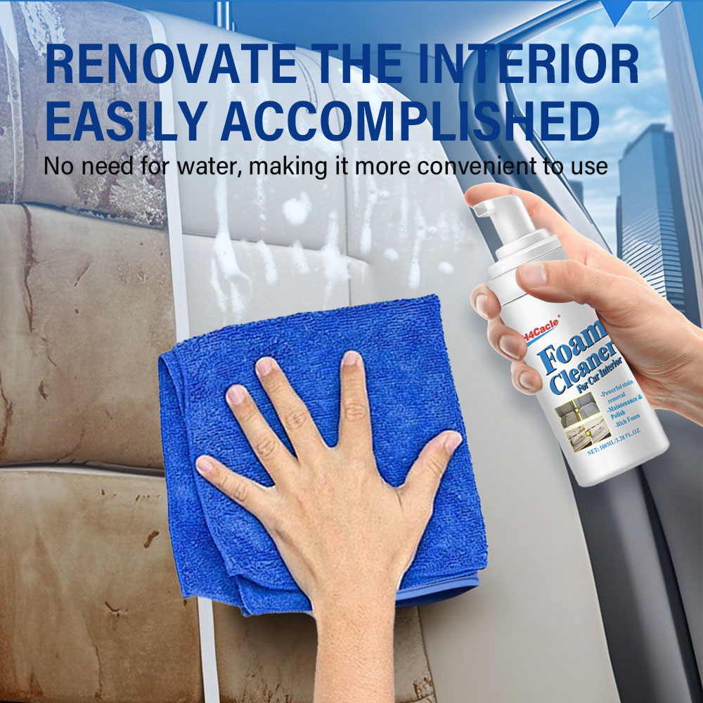 Multi-Purpose Foam Cleaner Car - Leather Cleaner Interior บทวิจารณ์และราคา