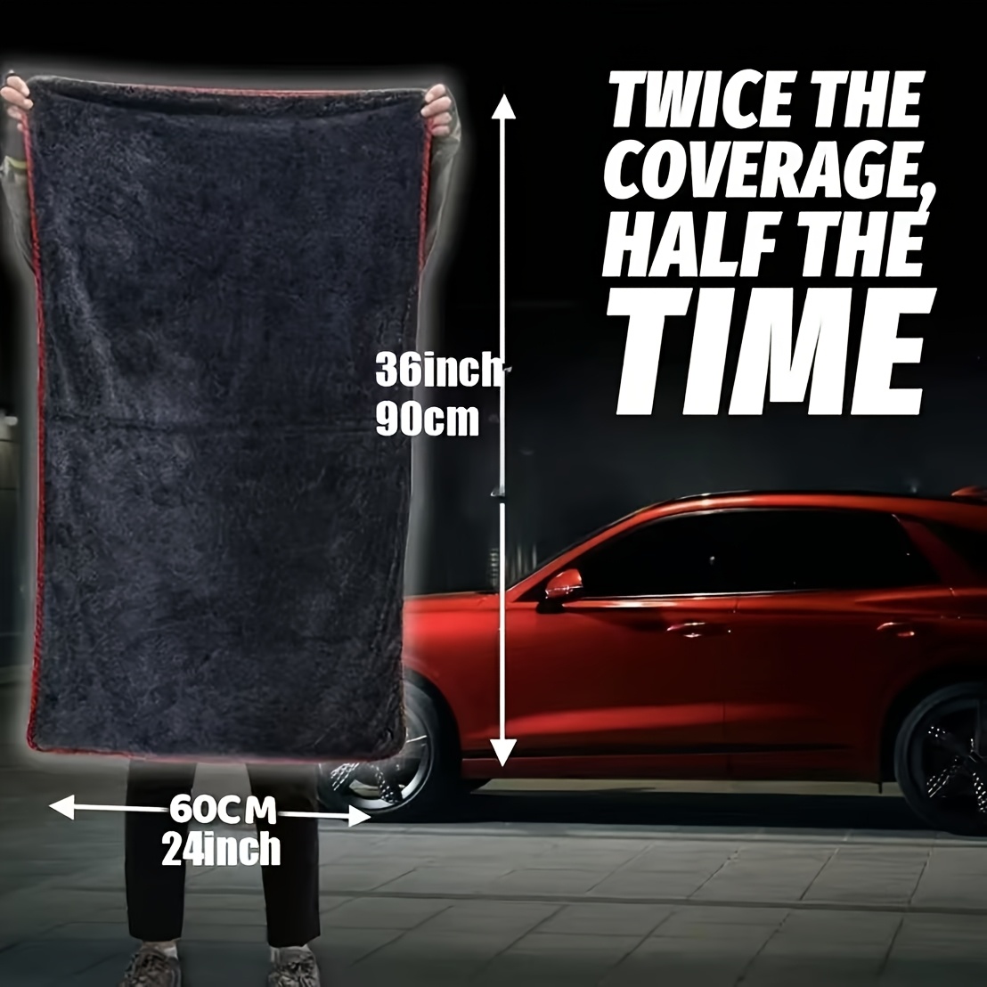Ultra Absorbent Car Towel XXL  - Microfiber Towel Detailing บทวิจารณ์และราคา