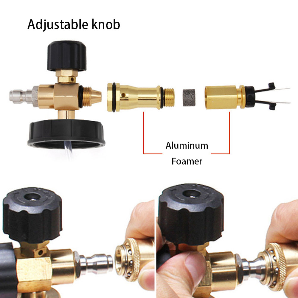 Upgraded Car Washer Snow Foam  - Pressure Washer Foam Gun บทวิจารณ์และราคา