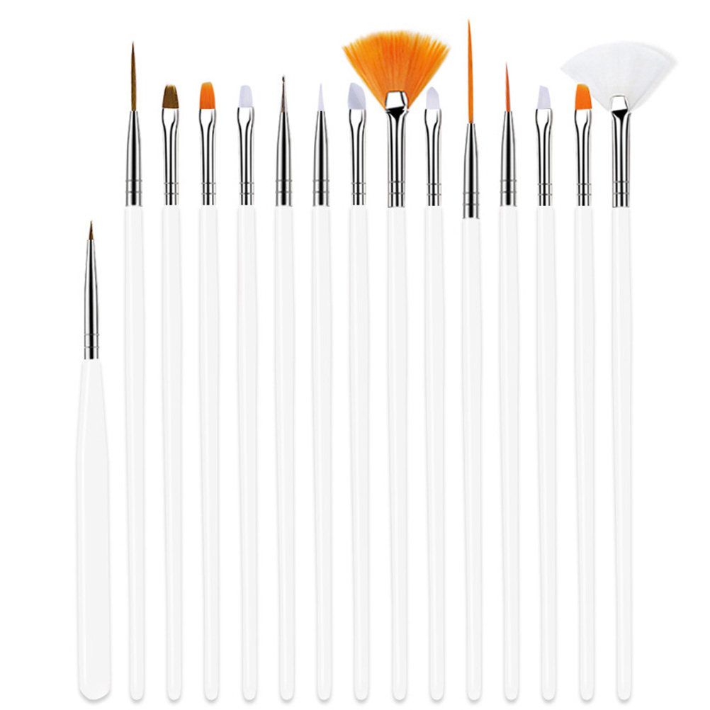 20Pcs Nail Art Pen Brush Set S - Detailing Brush Set บทวิจารณ์และราคา