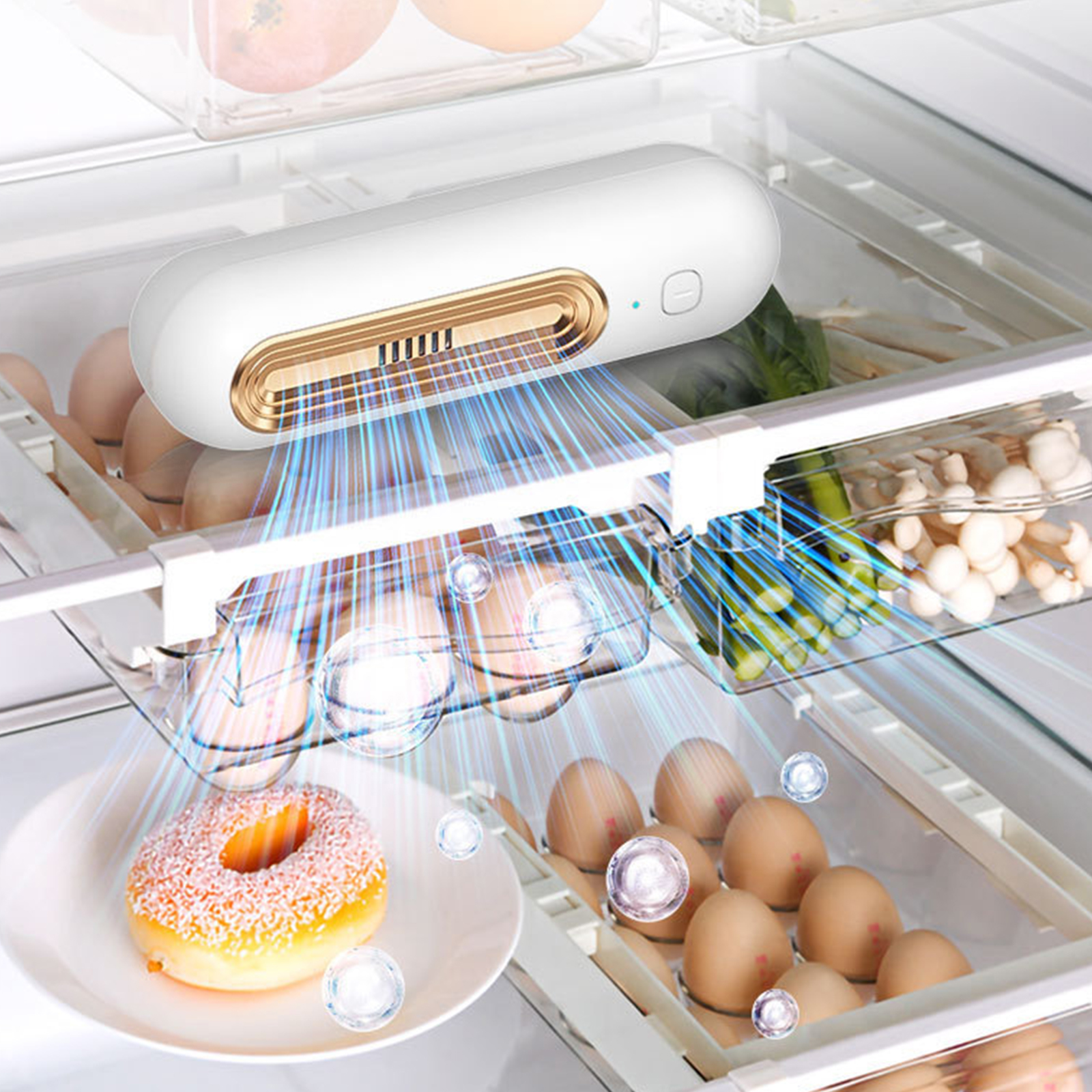 Mini USB Fridge Deodorizer Reu - Odor Eliminator Car บทวิจารณ์และราคา
