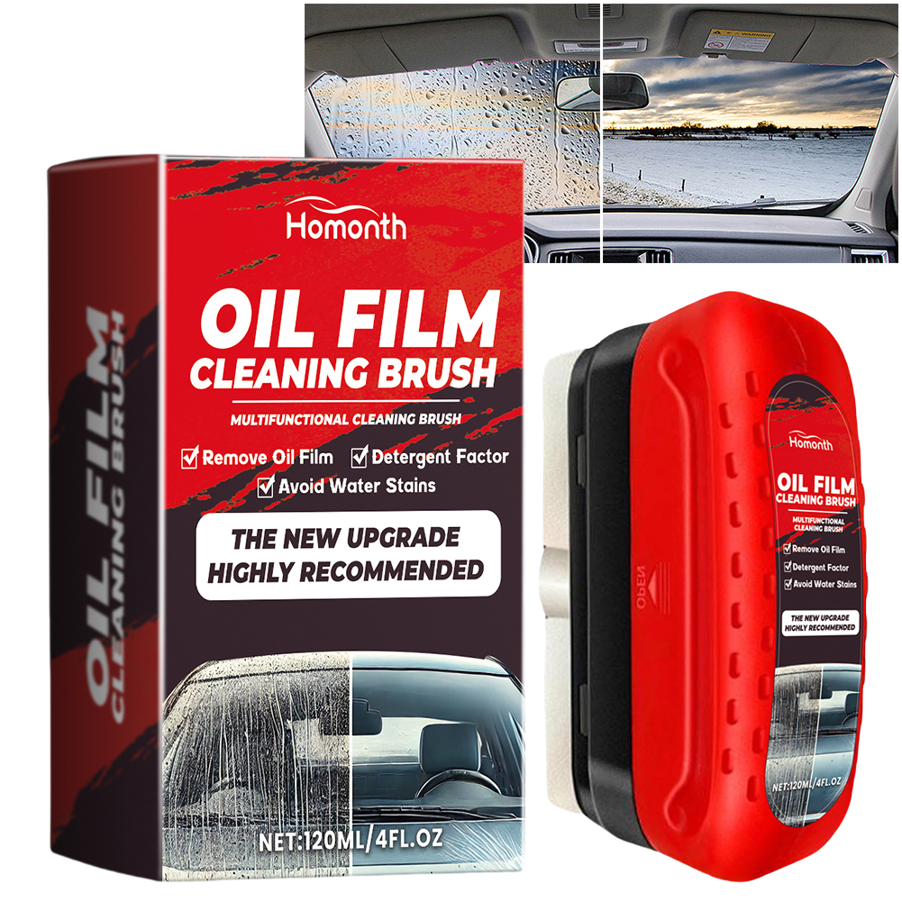 Car Glass Oil Film Remover Gla - Car Cleaning Brush บทวิจารณ์และราคา