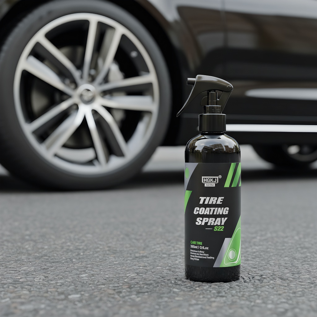 HGKJ S22 Car Tire Gloss Spray, - Tire Shine Spray Sealant บทวิจารณ์และราคา