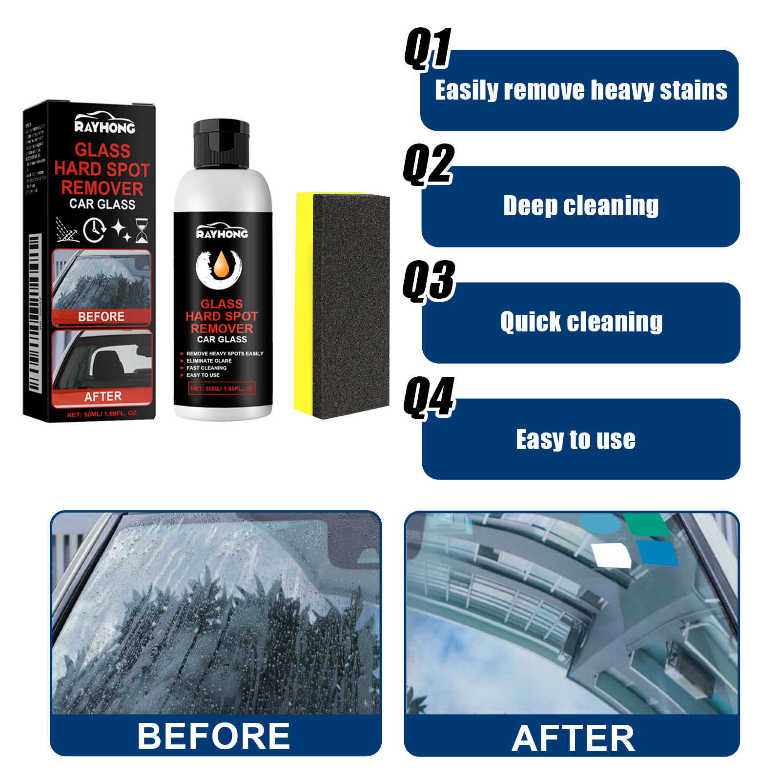 Car Glass Polishing Paste Wind - Car Shampoo Ph บทวิจารณ์และราคา