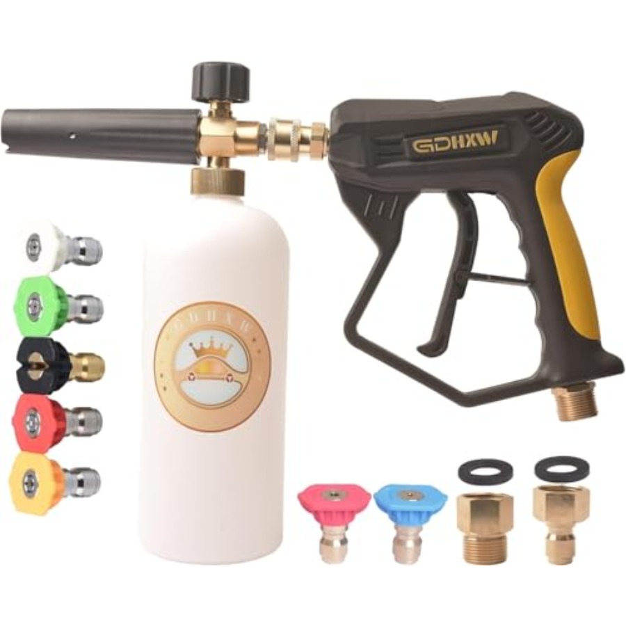 X887 High Pressure Washer Gun  - Pressure Washer Foam Gun บทวิจารณ์และราคา