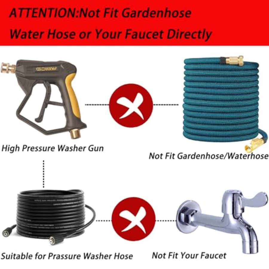 X887 High Pressure Washer Gun  - Pressure Washer Foam Gun บทวิจารณ์และราคา