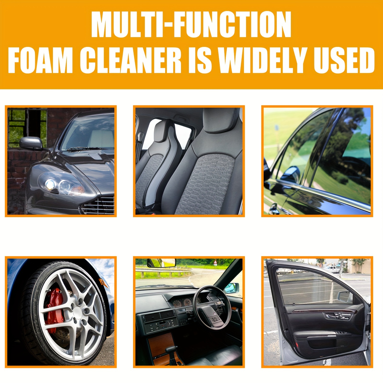 Multifunctional Foam Cleaner C - Leather Cleaner Interior บทวิจารณ์และราคา