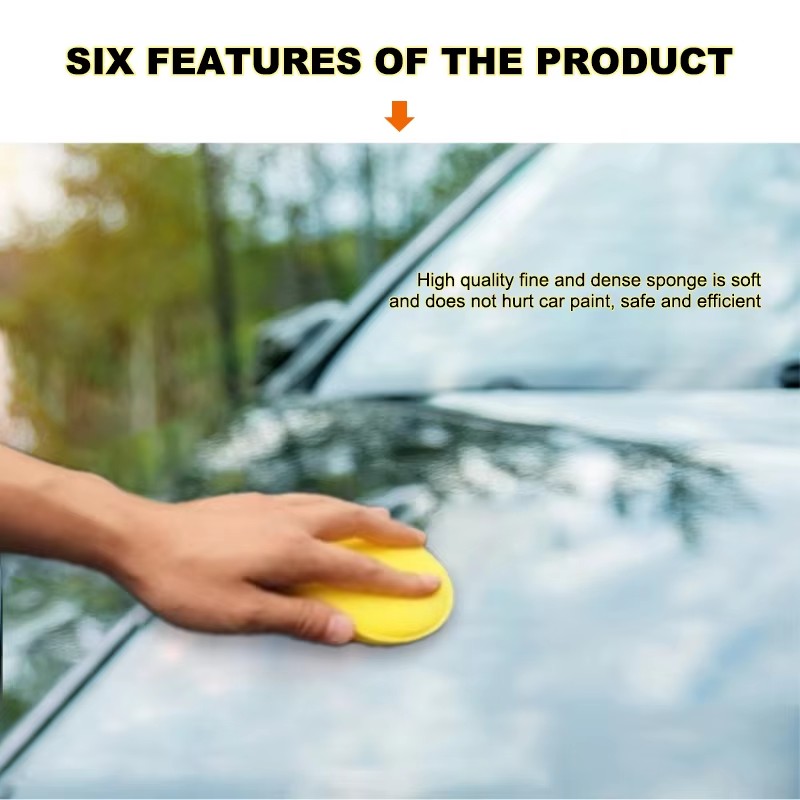 Car Detailing Care Tool Grey 1 - Wax Applicator Pad บทวิจารณ์และราคา