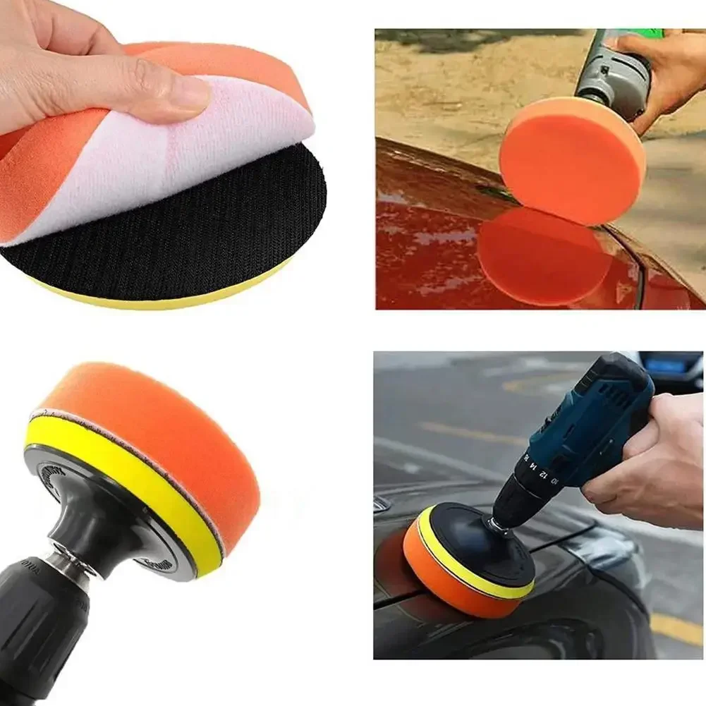 6Pcs Foam Pad Buffer Kit Polis - Polish Pad Set Buffer บทวิจารณ์และราคา