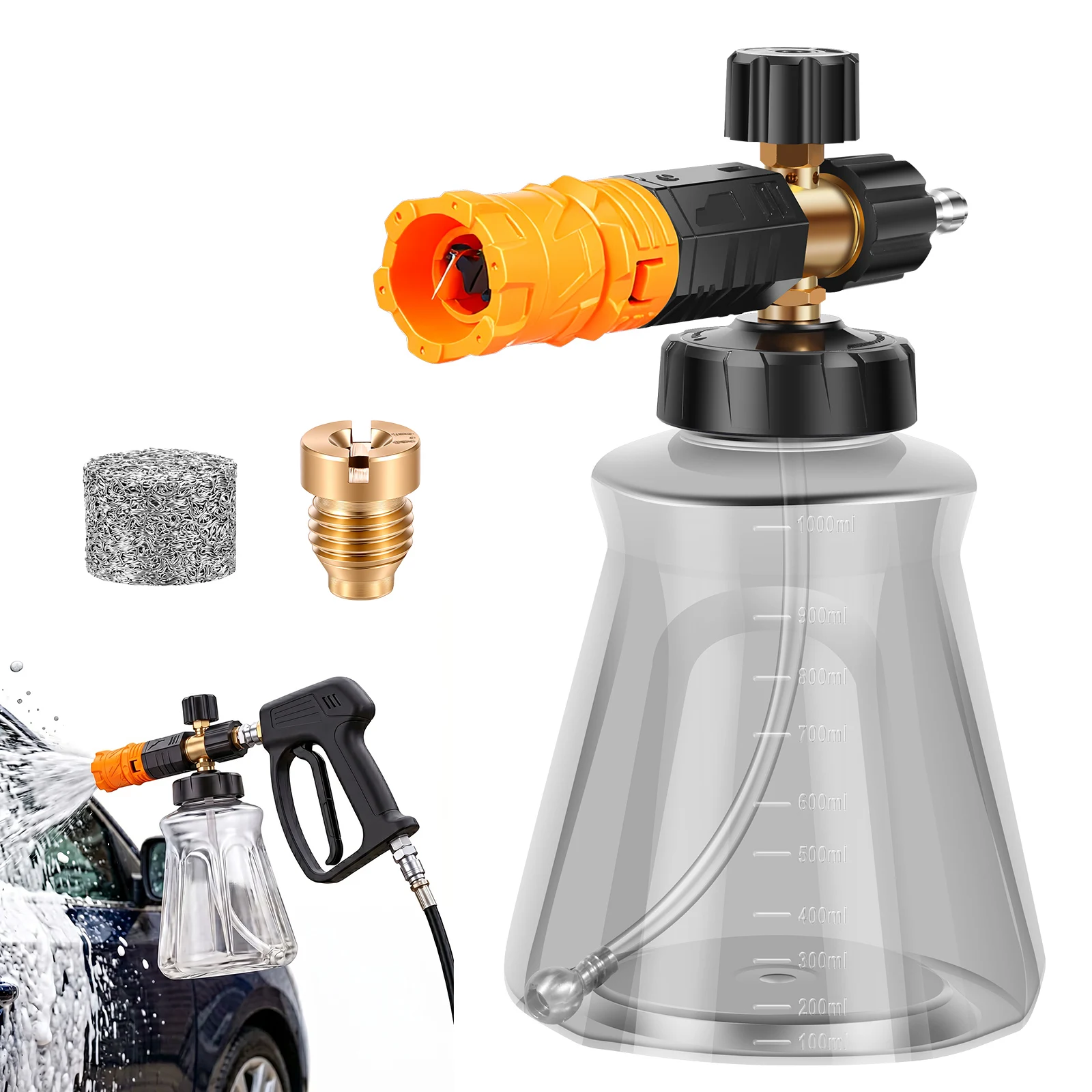 Foam Cannon for Pressure Washe - Foam Cannon Car Wash บทวิจารณ์และราคา