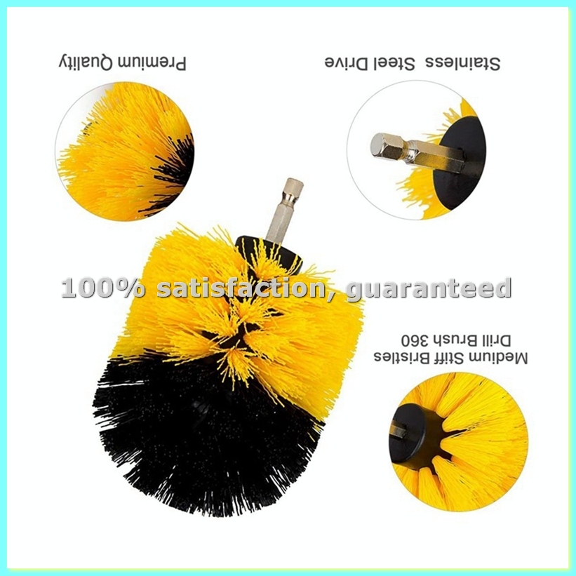 15pcs Electric Floor Scrubber  - Car Cleaning Brush บทวิจารณ์และราคา