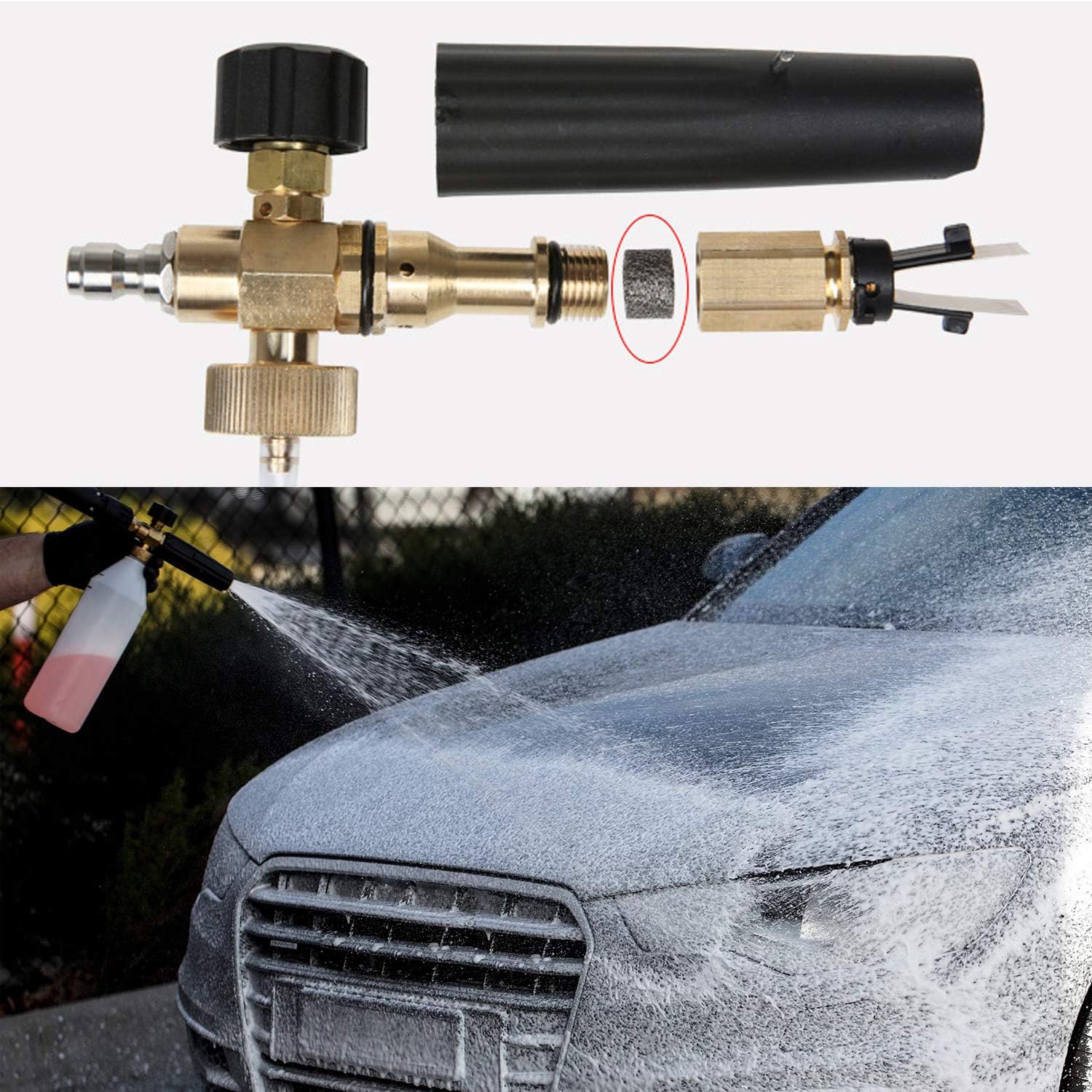 4Pcs High Density Foam Lance C - Foam Cannon Car Wash บทวิจารณ์และราคา