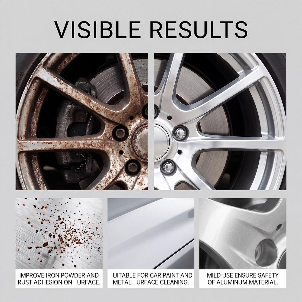 Car Wheel Rust Remover Spray E - Wheel Cleaner Alloy บทวิจารณ์และราคา