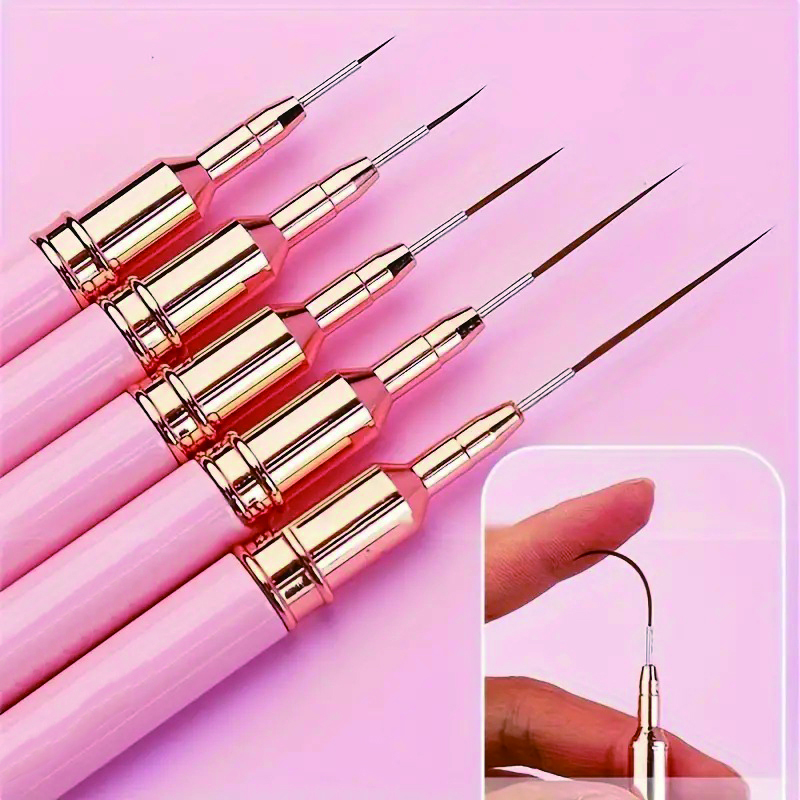 5-Piece Nail Art Pen Set, Ultr - Detailing Brush Set บทวิจารณ์และราคา