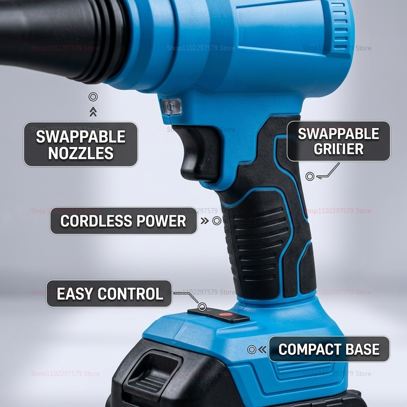 Brushless Turbojet Fan Cordles - Dryer Car Blower บทวิจารณ์และราคา